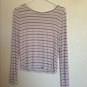 Cute Stripped Long-sleeve
